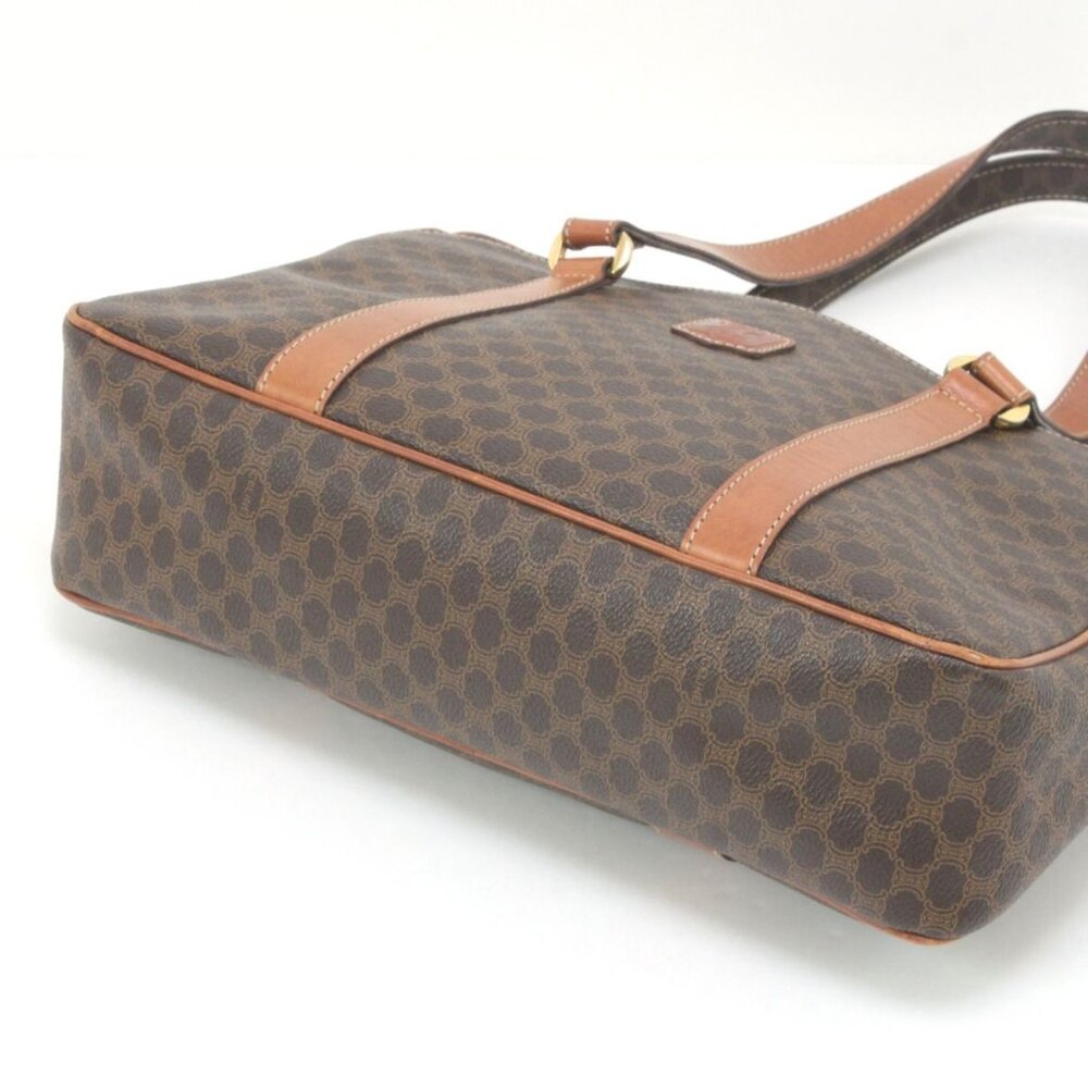 Celine Macadam Pattern Tote Bag Brown - Picture 7 of 9
